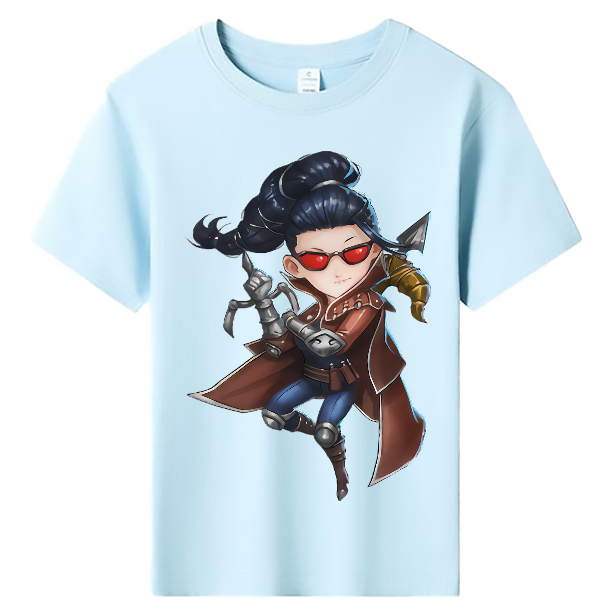 （画像用） リーグ・オブ・レジェンド League of Legends LOL 綿100％キッズTシャツ（フロントプリント）